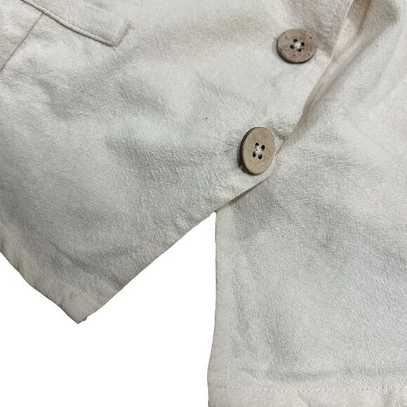 Revolve FREE PEOPLE NO BUSINESS HERE Tailored Vest Waistcoat KHAKI TUBE TOP - Picture 4 of 9